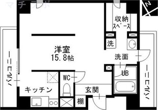 浅間町駅 徒歩7分 2階の物件間取画像